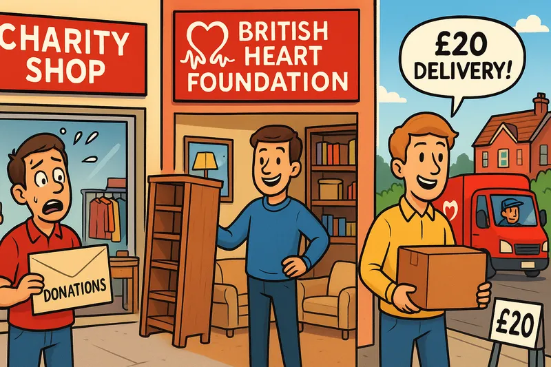 Charity Shop Hazineleri: British Heart Foundation'dan Mobilya Avlamak