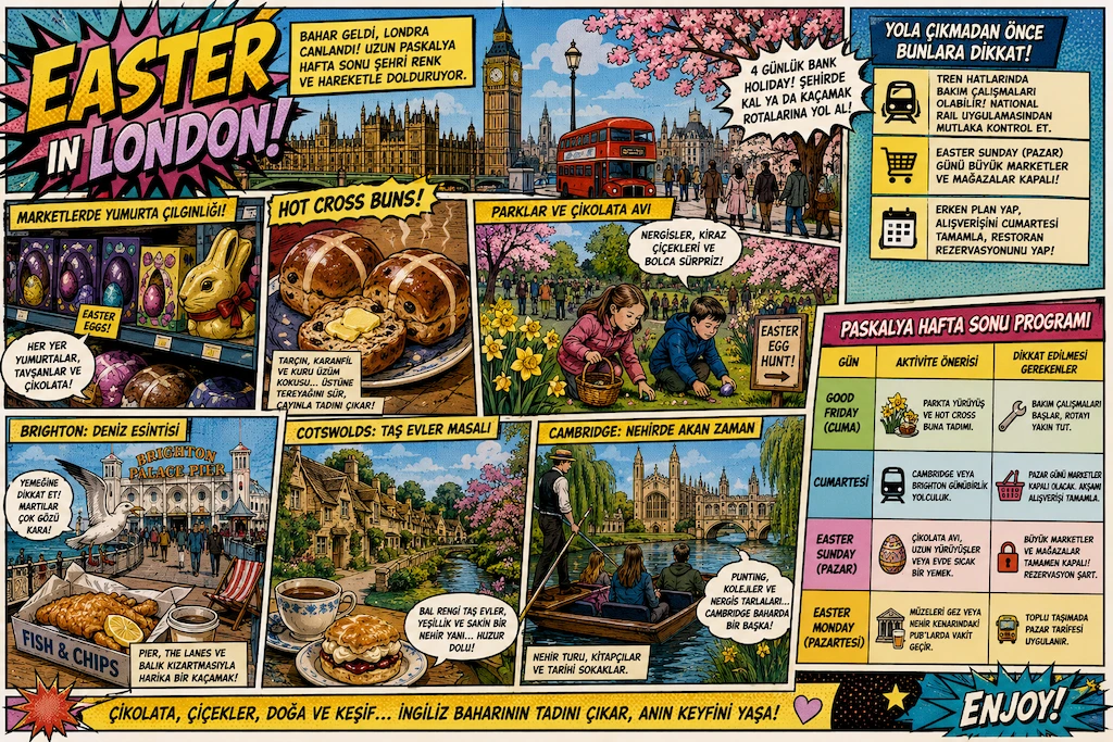 Easter Tatilinde Londra ve Çevresi: Paskalya Kaçamağı
