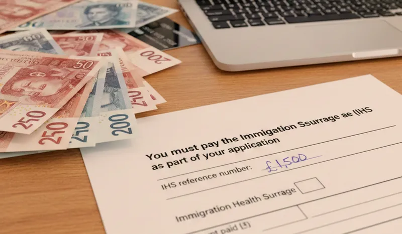 İngiltere'ye Taşınma Bütçesi : IHS (Immigration Health Surcharge) Yıllık Maliyet Hesaplaması