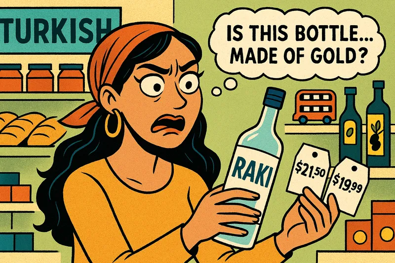 İngiltere’de Rakı Fiyatları, Nereden Bulunur?