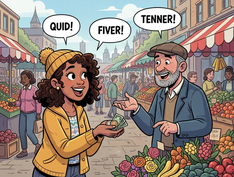Quid, Fiver, Tenner ve Günlük Para Terimleri