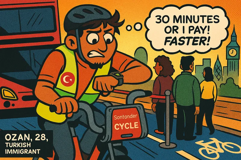 Londra'da Bisiklet: Santander Cycle