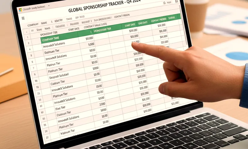Sponsorluk Veren Şirketler Listesini Excel'e Aktarma ve Filtreleme