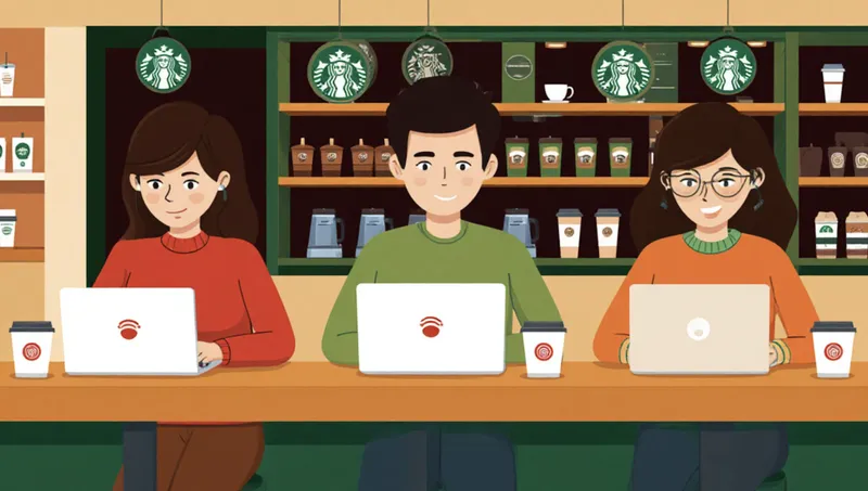 Starbucks, Costa ve Nero'nun Wi-Fi ve Ortam Farkı