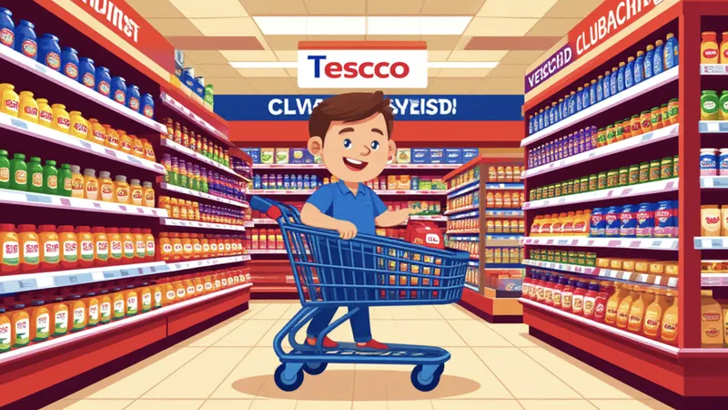 Süpermarket Devi: Tesco'dan Alışveriş ve Clubcard İndirimleri